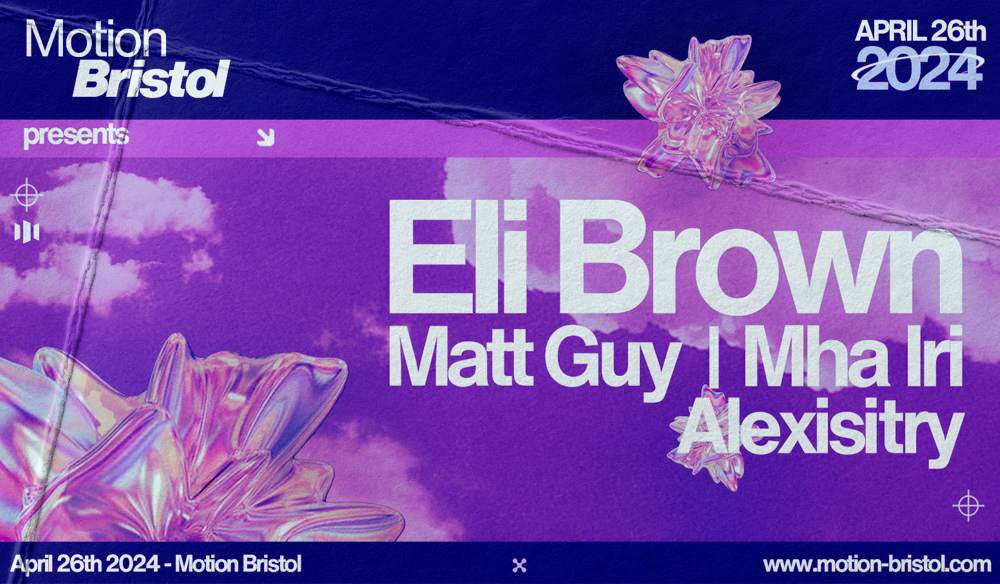 Motion presents: Eli Brown, Matt Guy + more - Página frontal