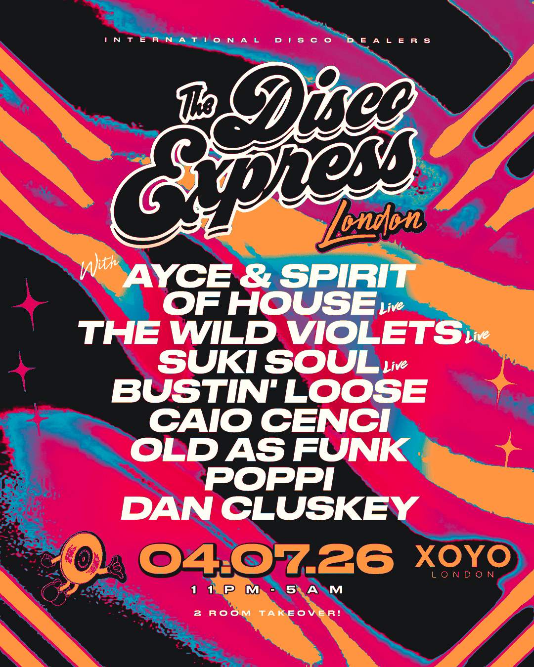 The Disco Express: London cover