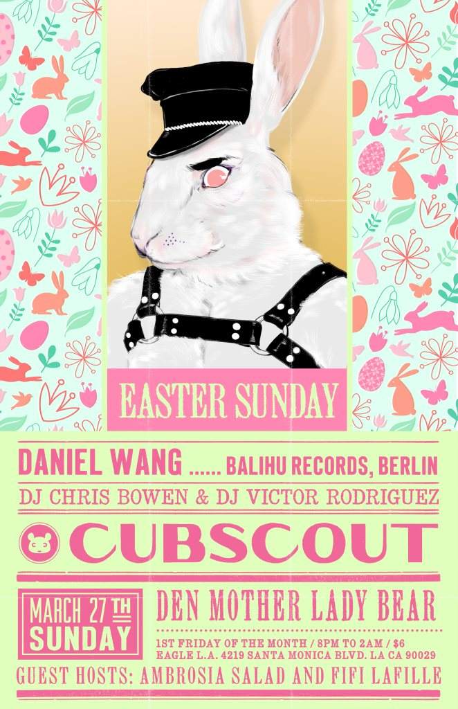 Cub Scout Easter Sunday with Daniel Wang - Página trasera