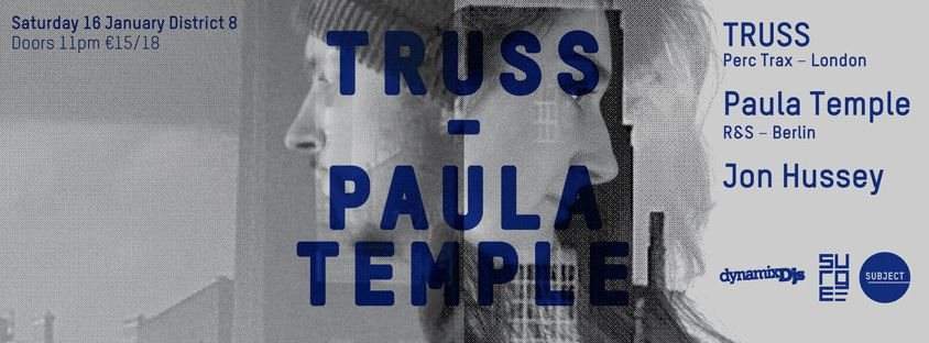 Truss & Paula Temple - Página frontal
