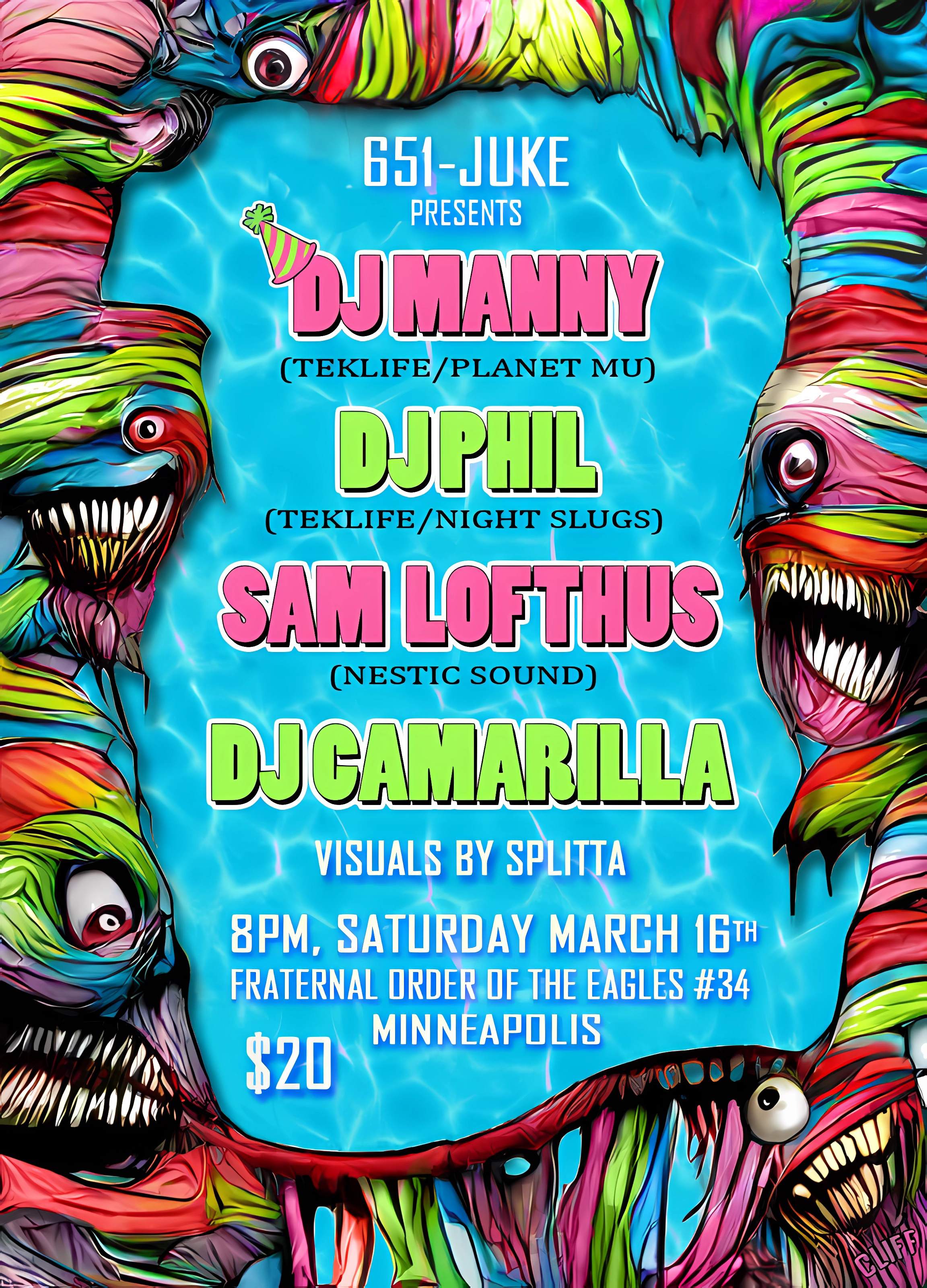 612-JUKE - DJ Manny and DJ Phil in Minneapolis - Página frontal