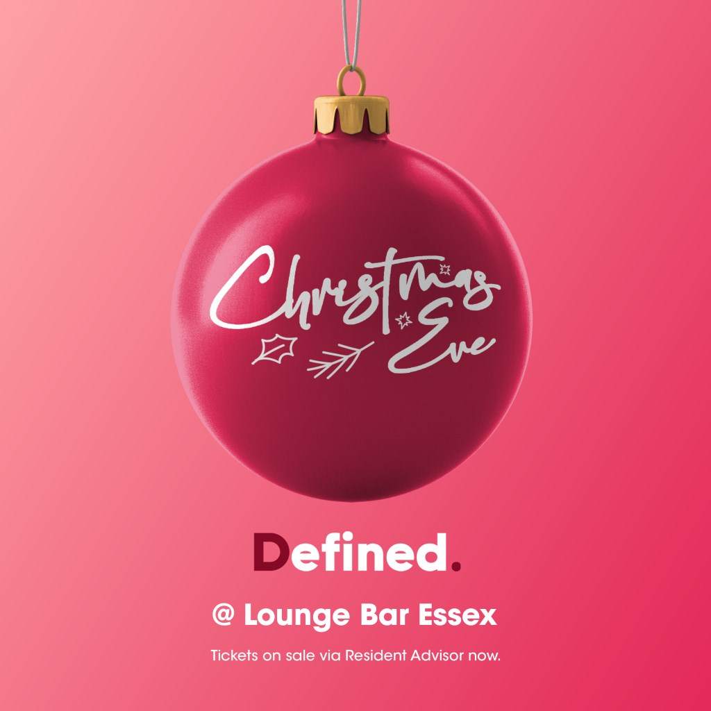 Defined. Christmas Eve Party - フライヤー表