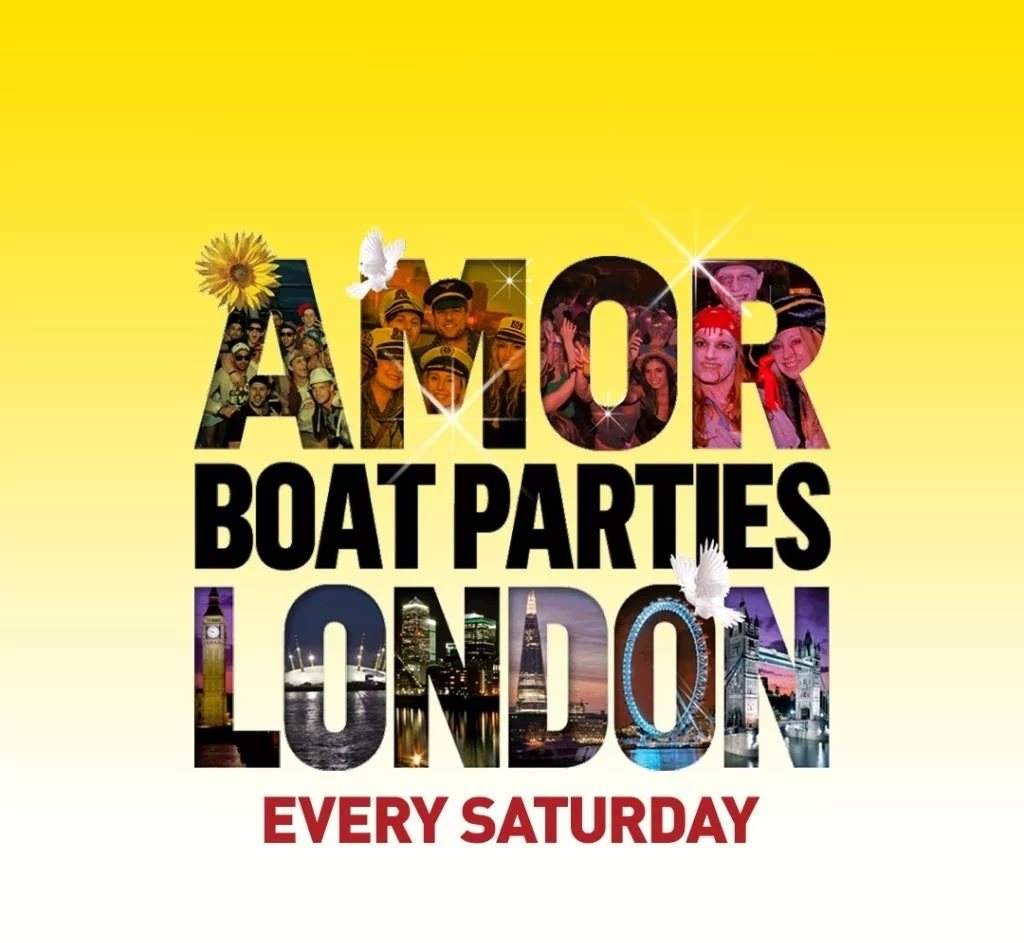Amor London Boat Party Secret After-Party - フライヤー表