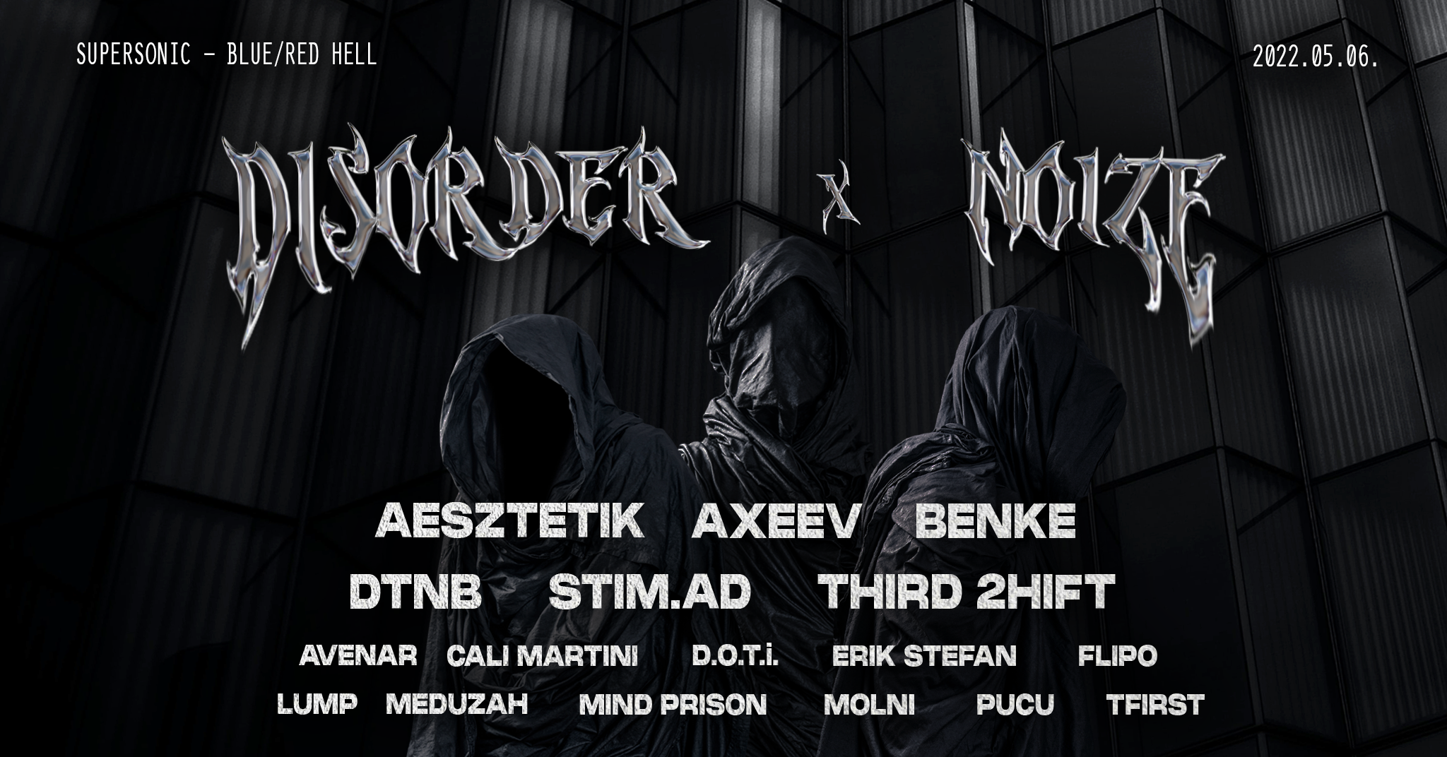 Disorder X Noize pres. Hypersonic - Página frontal