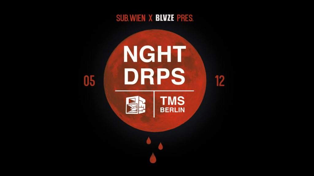BLVZE X Sub Pres. Nght Drps - Página frontal