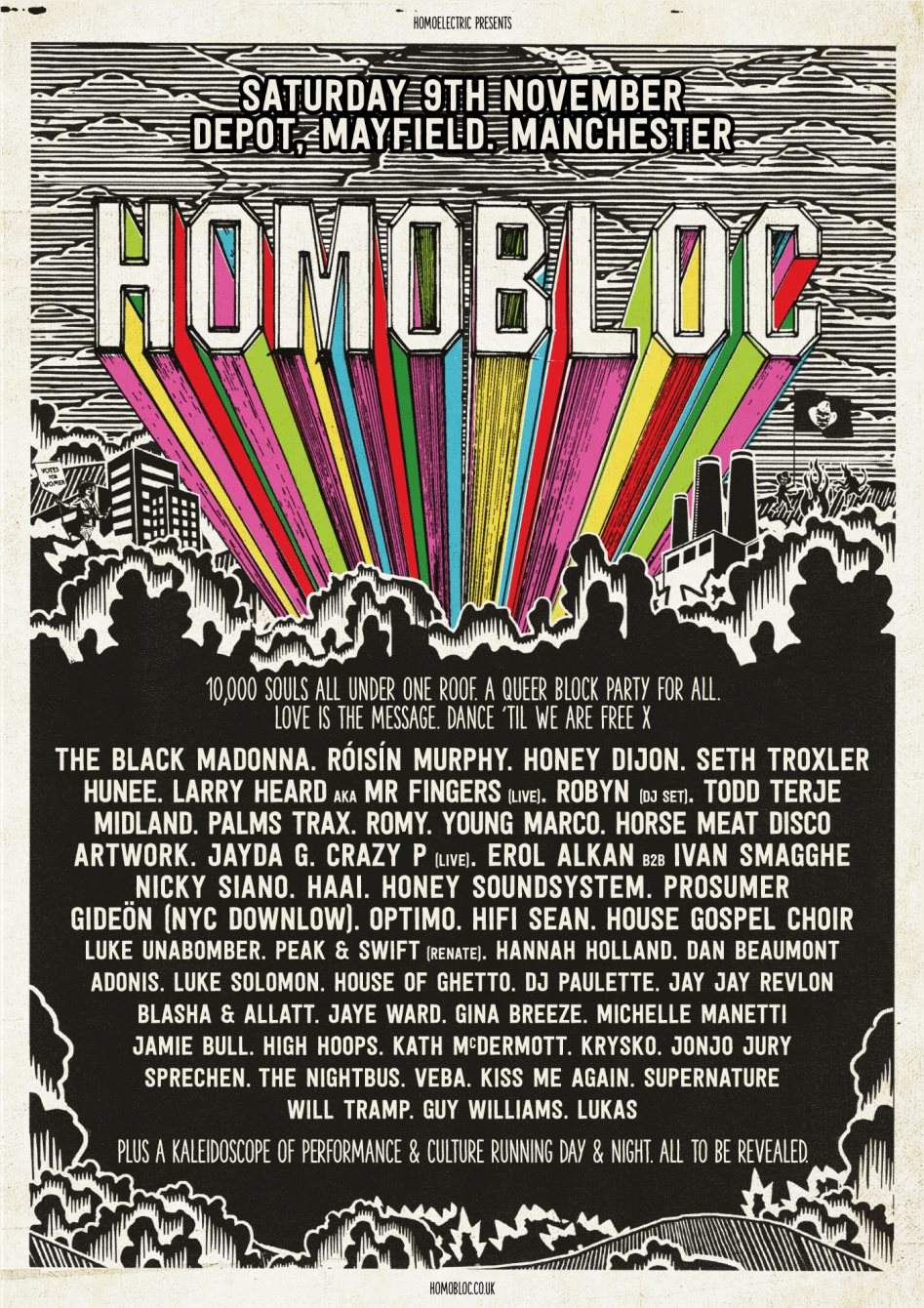 Homobloc Festival 2019 - Página frontal