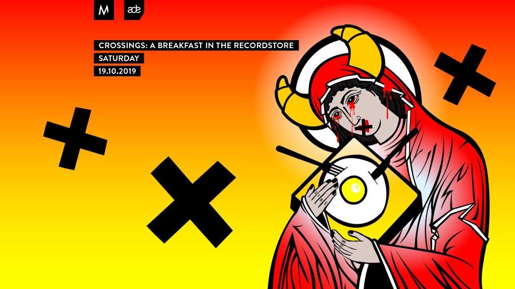 Crossings: A Breakfast in the Record Store - フライヤー表