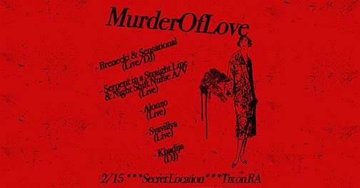 Murder of Love - Página frontal