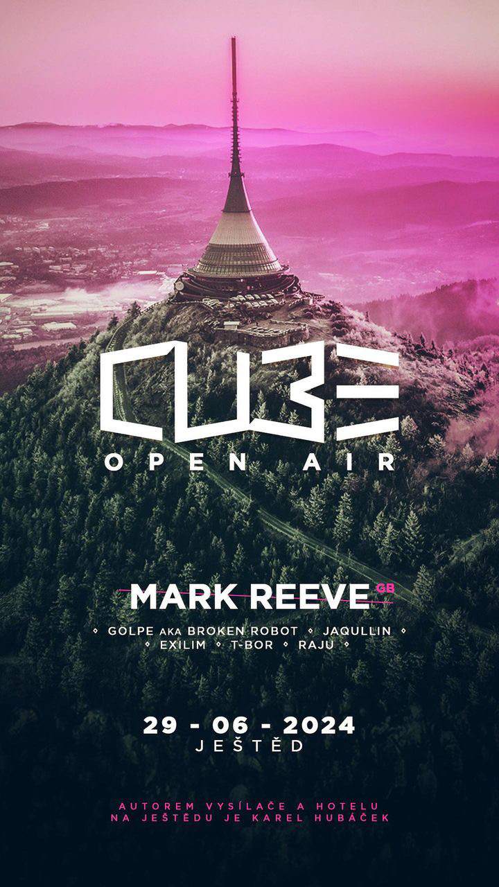 Cube Open Air - フライヤー表