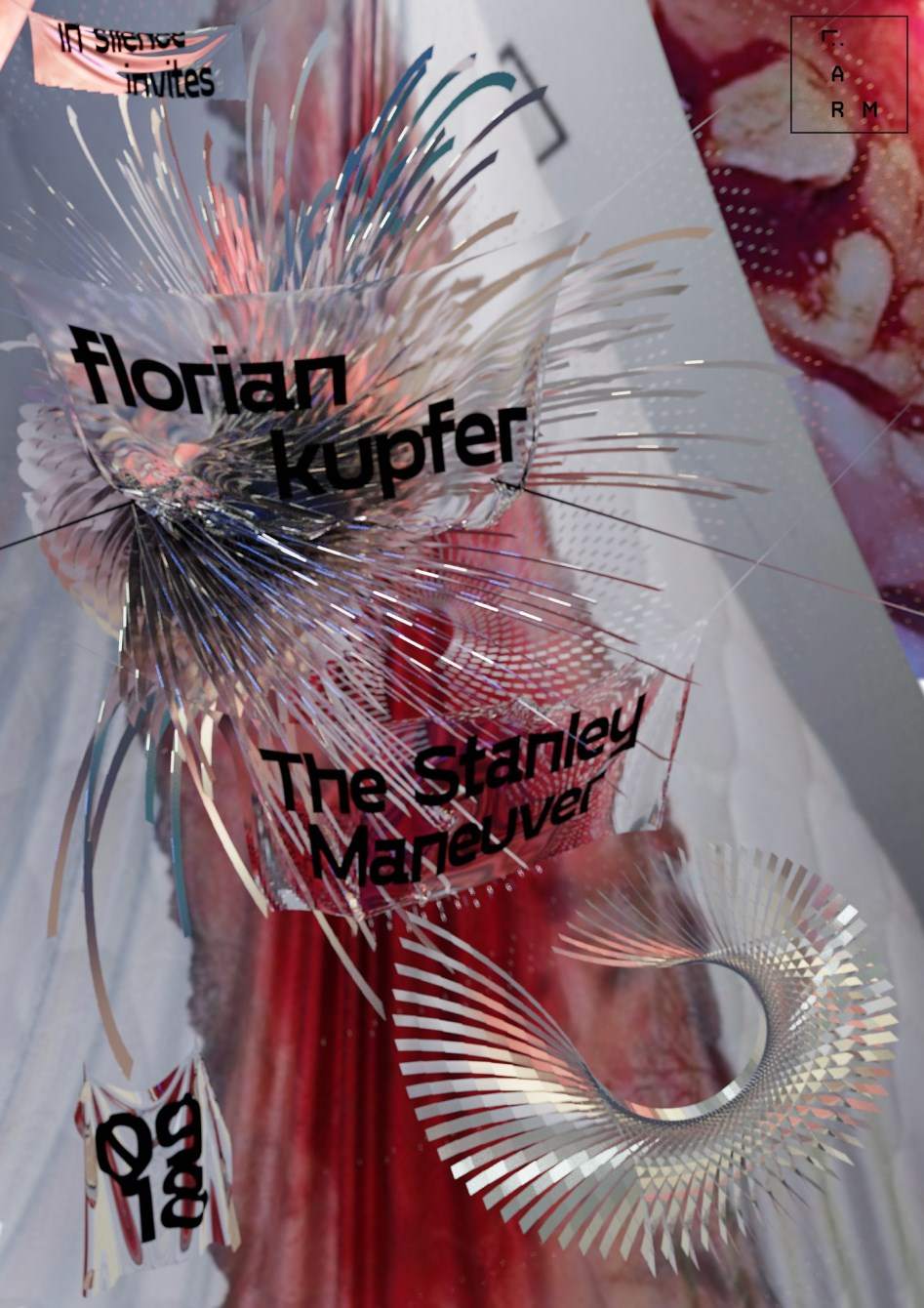 ▩ Lärm ▩ ▩ Florian Kupfer all Night Long ▩ in Silence Invites ▩ - フライヤー裏