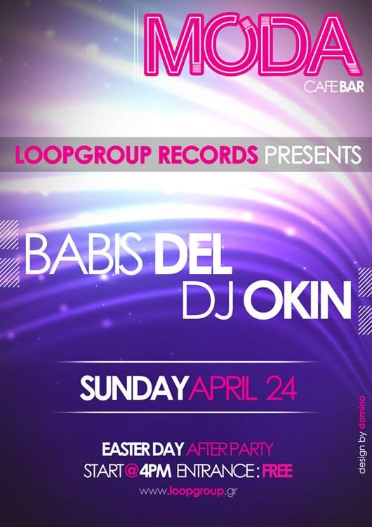 Loopgroup Records presents Babis - フライヤー表