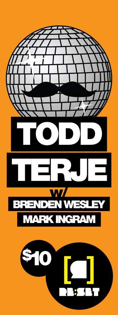 Re:set presents Todd Terje with Mark Ingram and Brenden Wesley - Página frontal