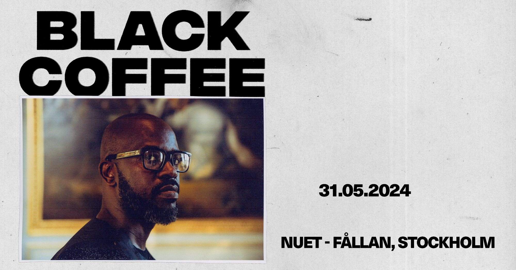 NUET - Black Coffee - フライヤー表