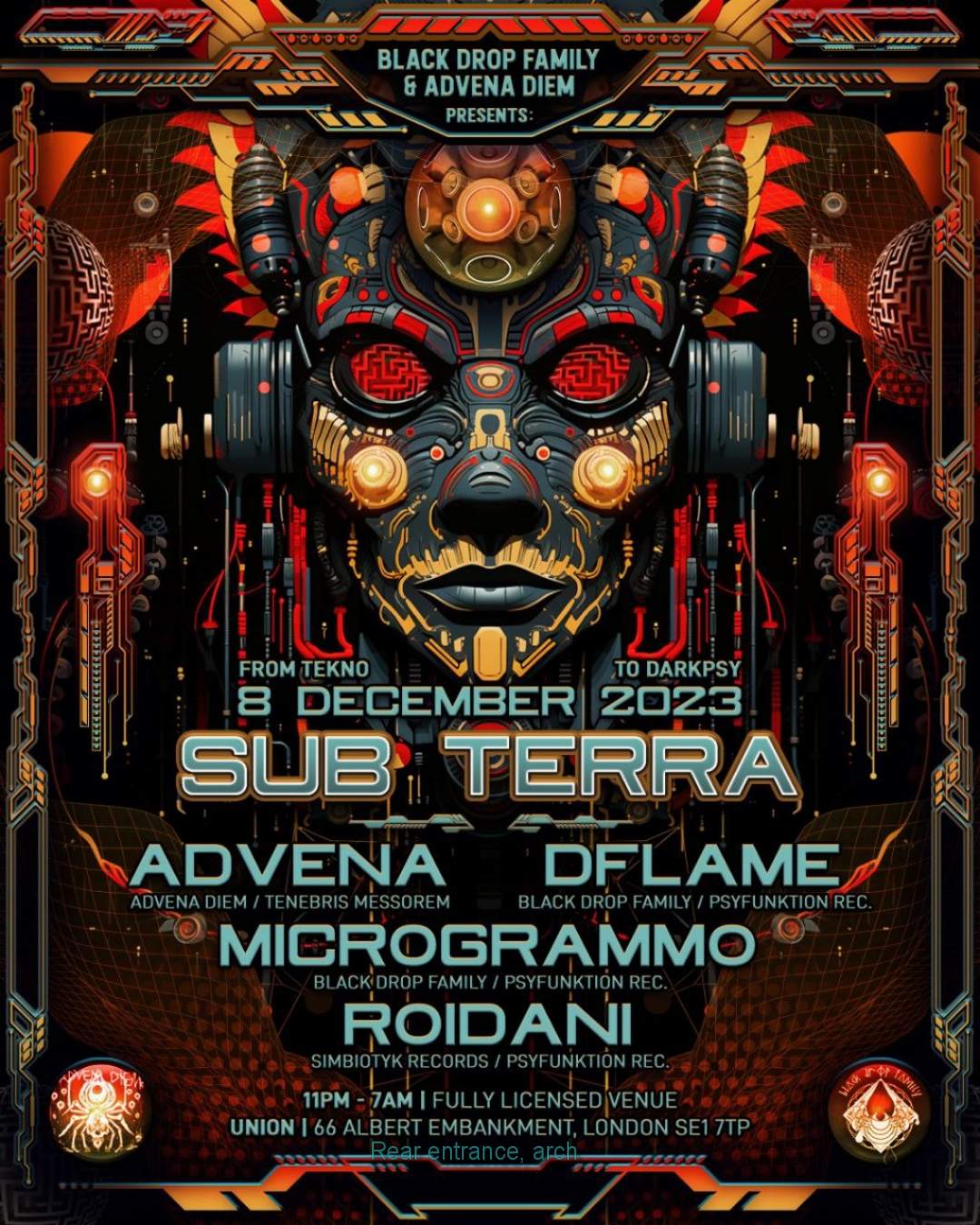 Sub Terra - Página frontal