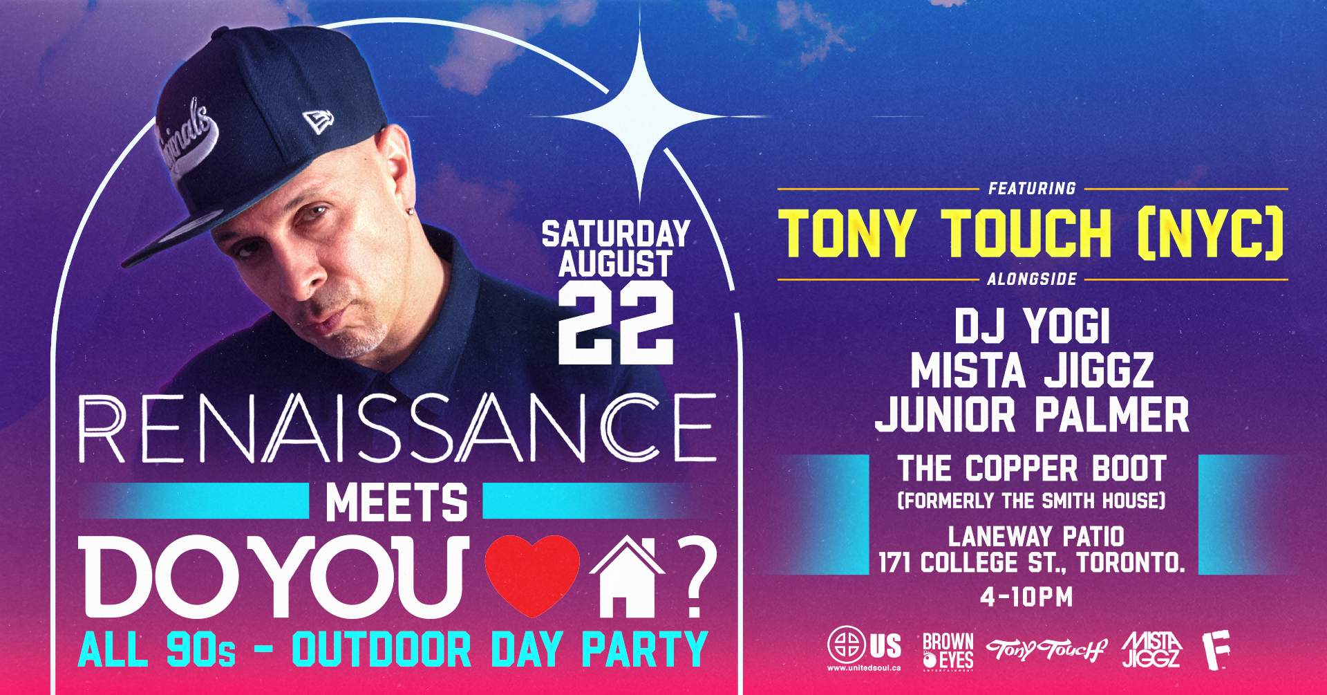 RENAISSANCE meets DO YOU LOVE HOUSE ALL 90s Outdoor Party with