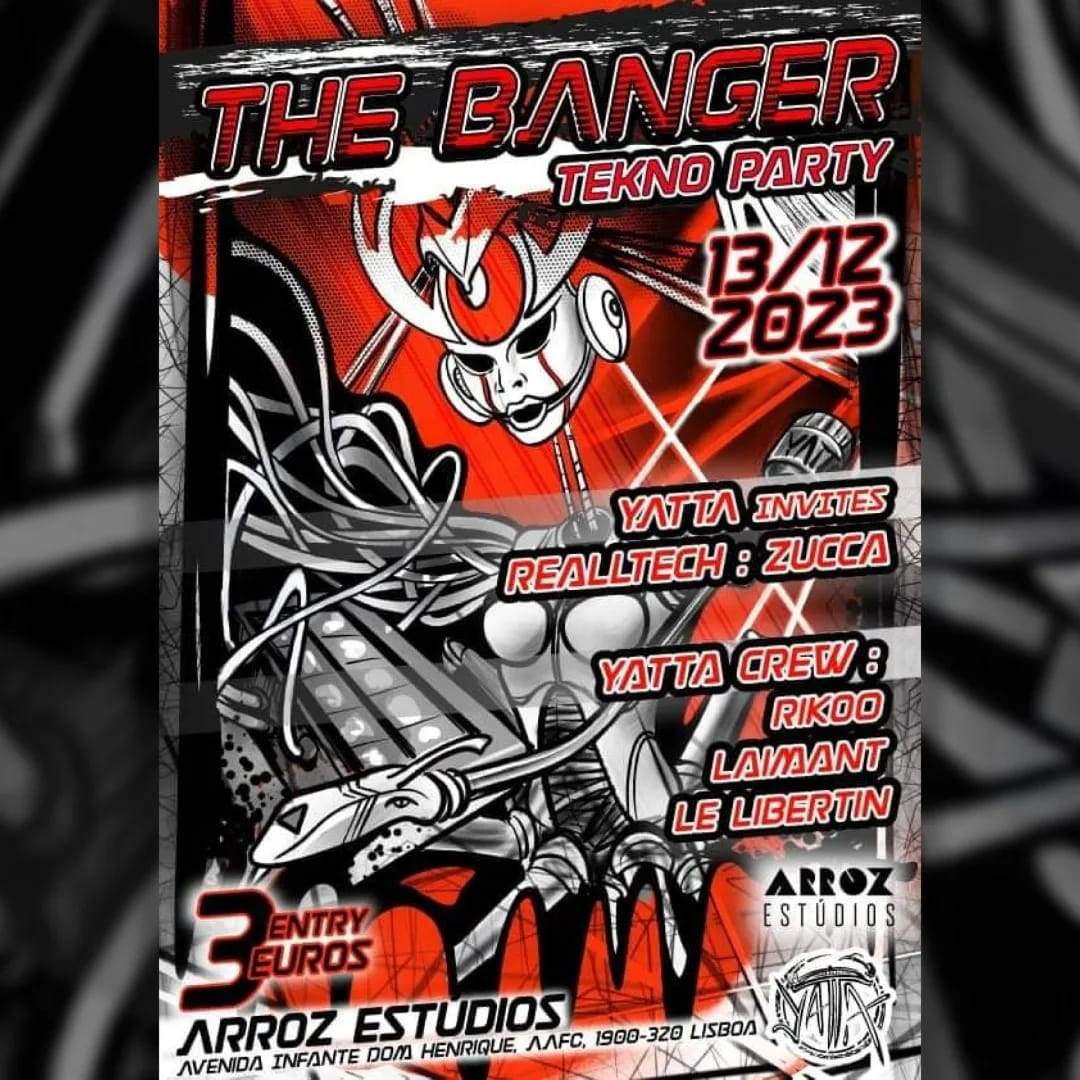 The Banger at Arroz Estúdios, Lisbon