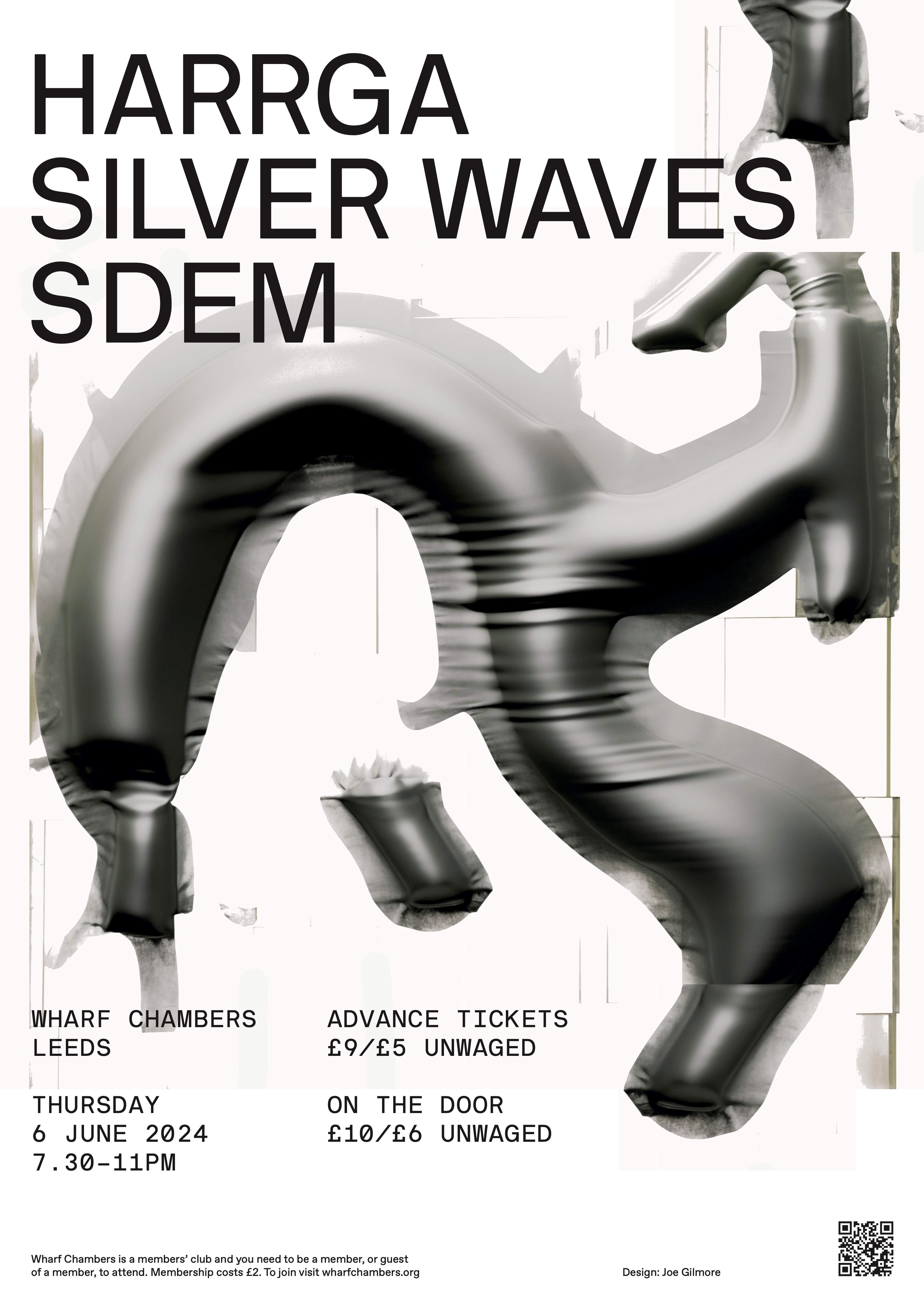 Harrga / Silver Waves / SDEM - フライヤー表