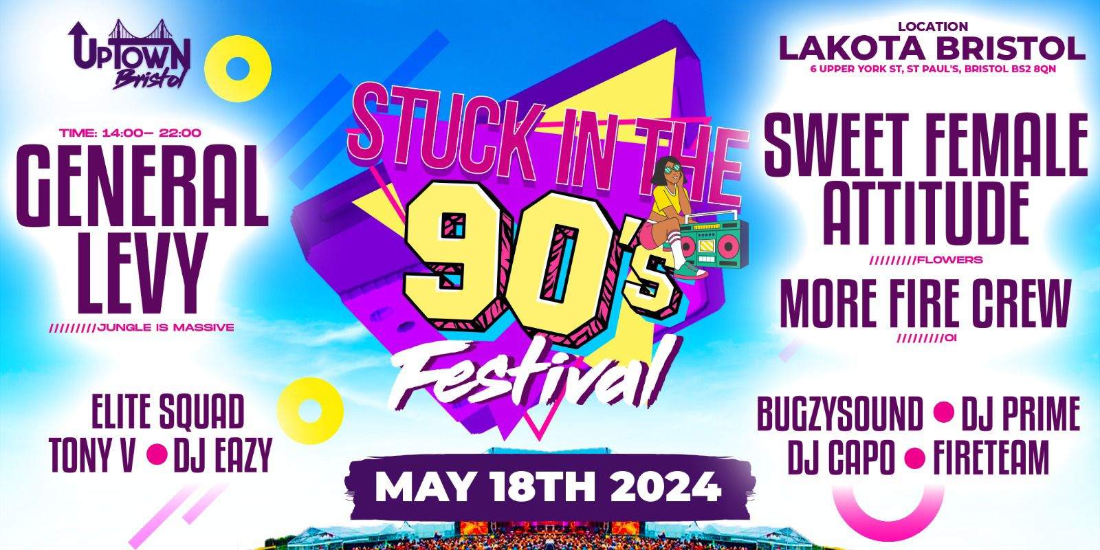 Stuck In The 90s - フライヤー表