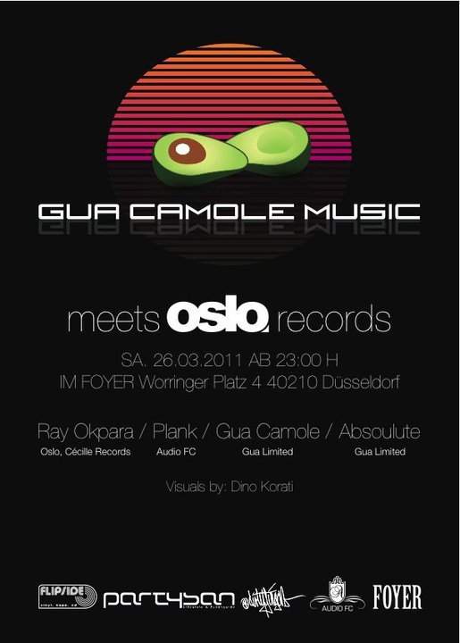 Gua Camole Music Meets Oslo Records - Página frontal