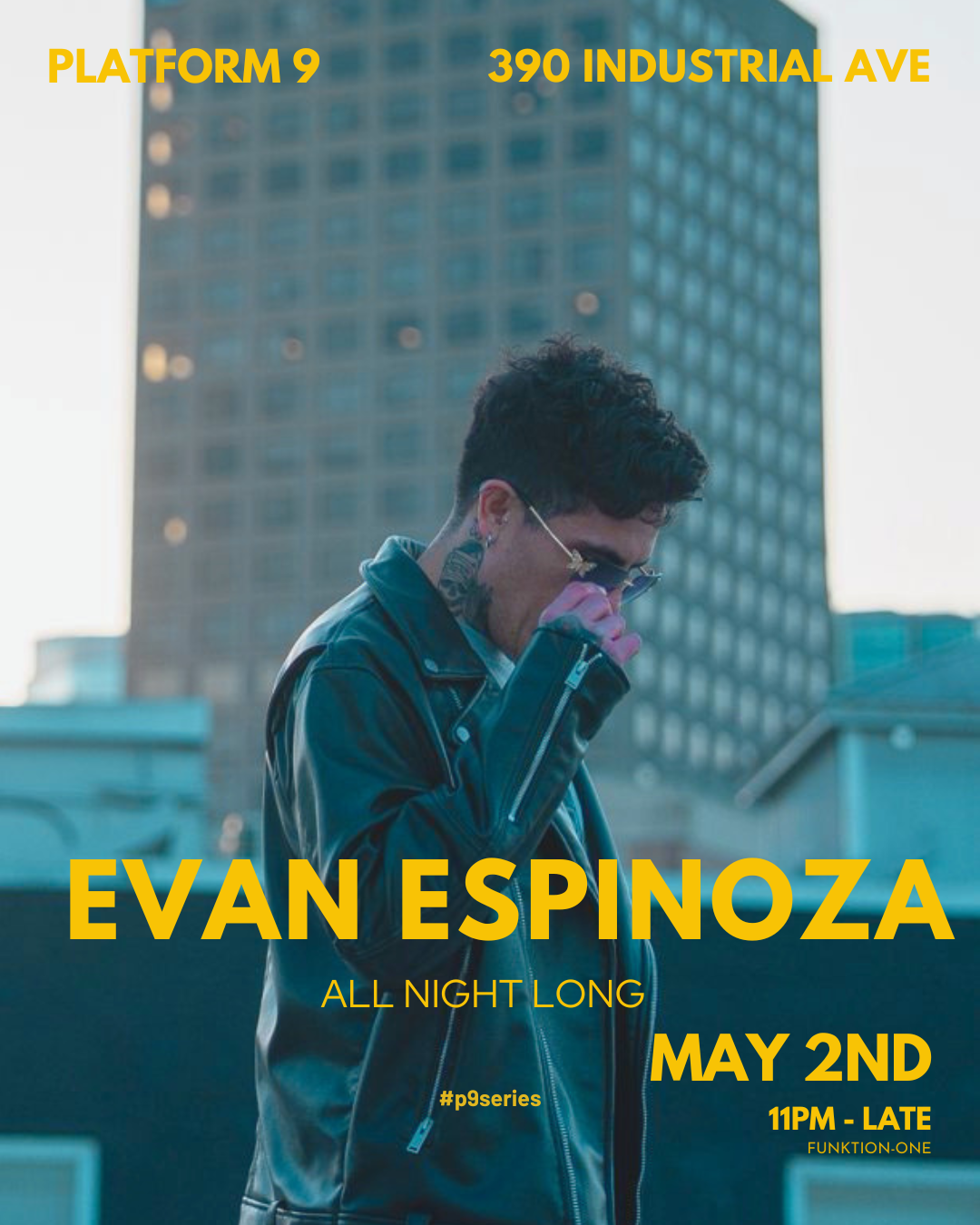 P9 Series: Evan Espinoza (All Night Long) at Platform9, Vancouver