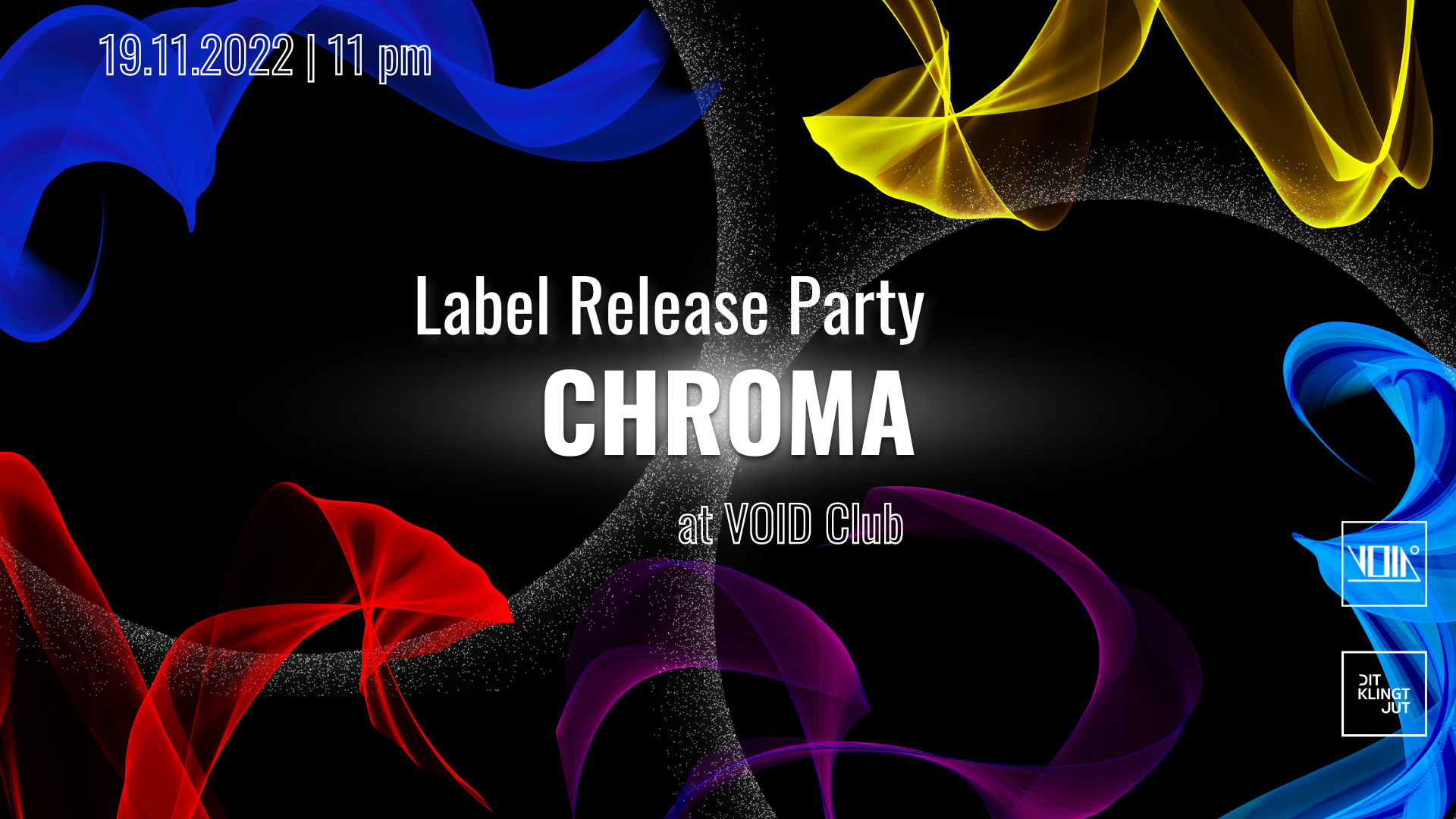 Chroma Release Party - フライヤー表