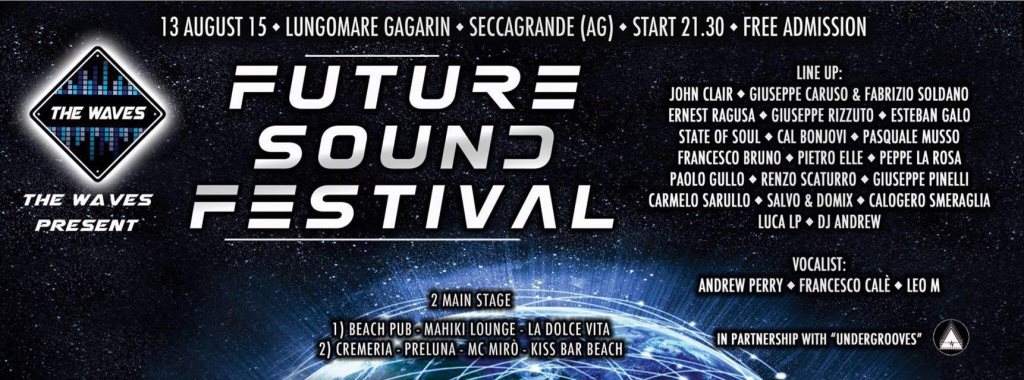 Future Sound Festival - フライヤー表
