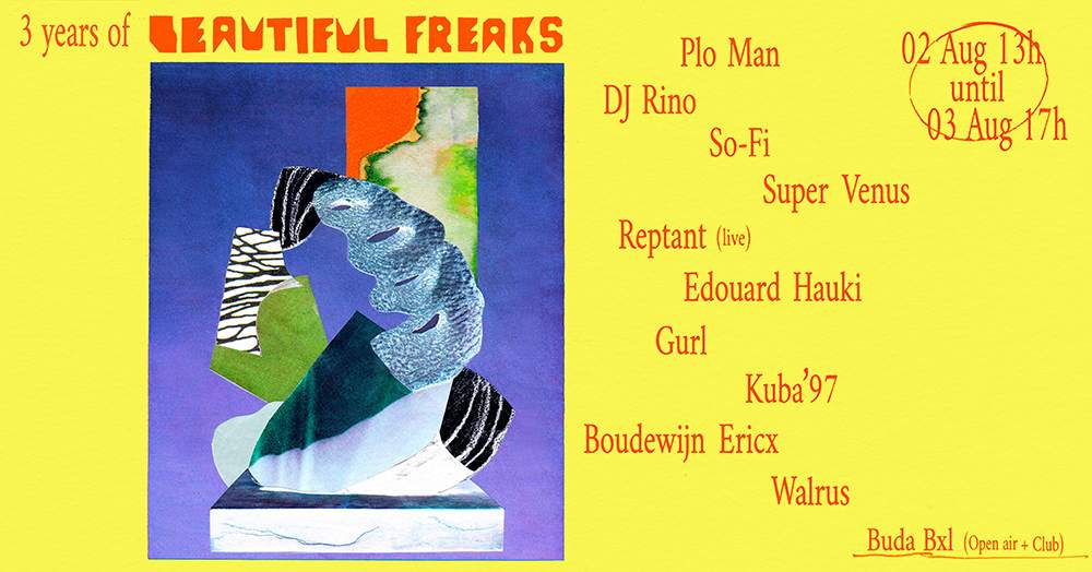 BEAUTIFUL FREAKS 3 Years Anniversary at Buda BXL, Brussels