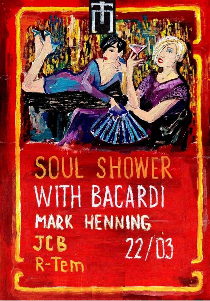 Soul Shower: Mark Henning - フライヤー表