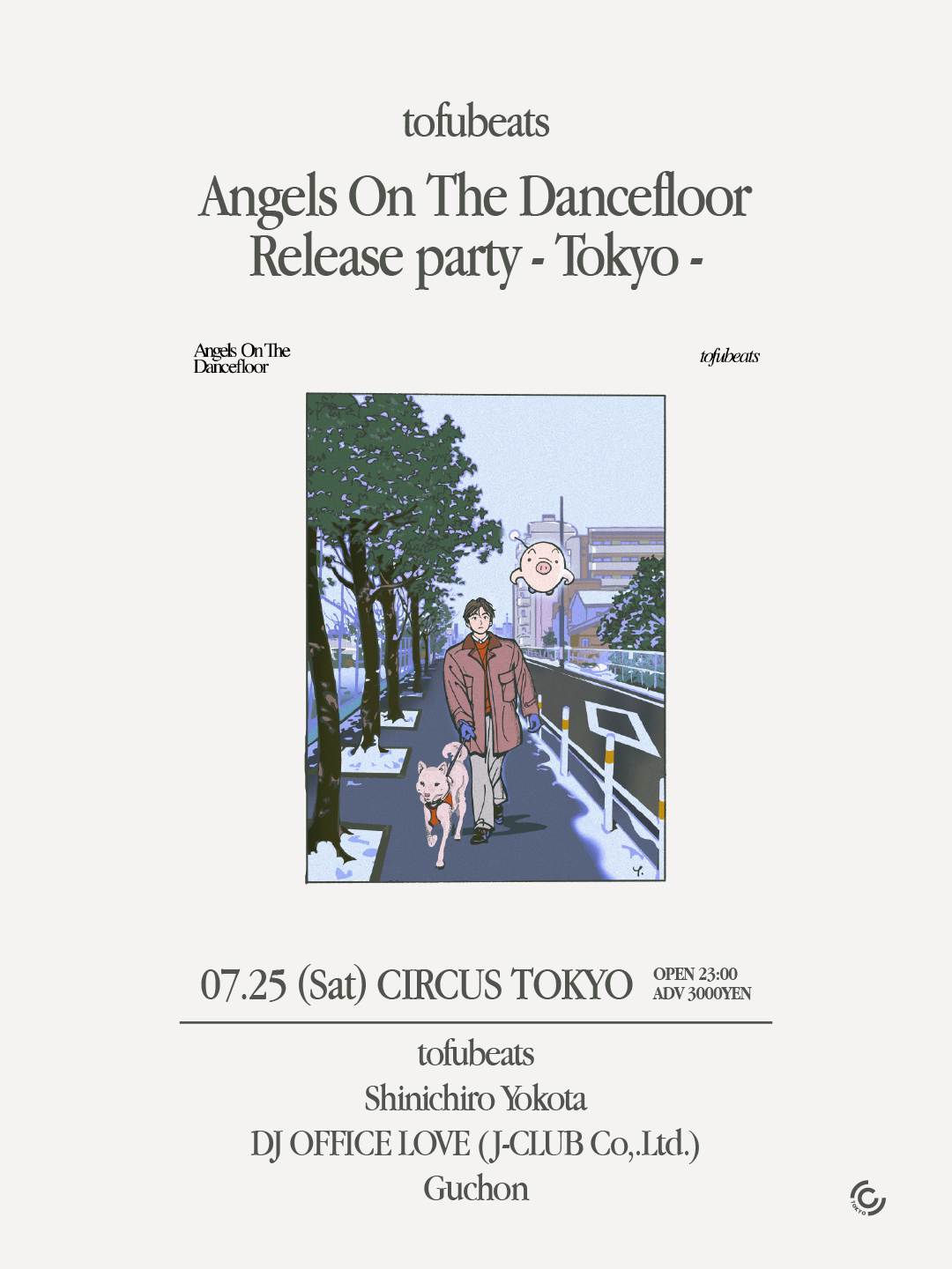 tofubeats - Angels On The Dancefloor Release party -TOKYO- at