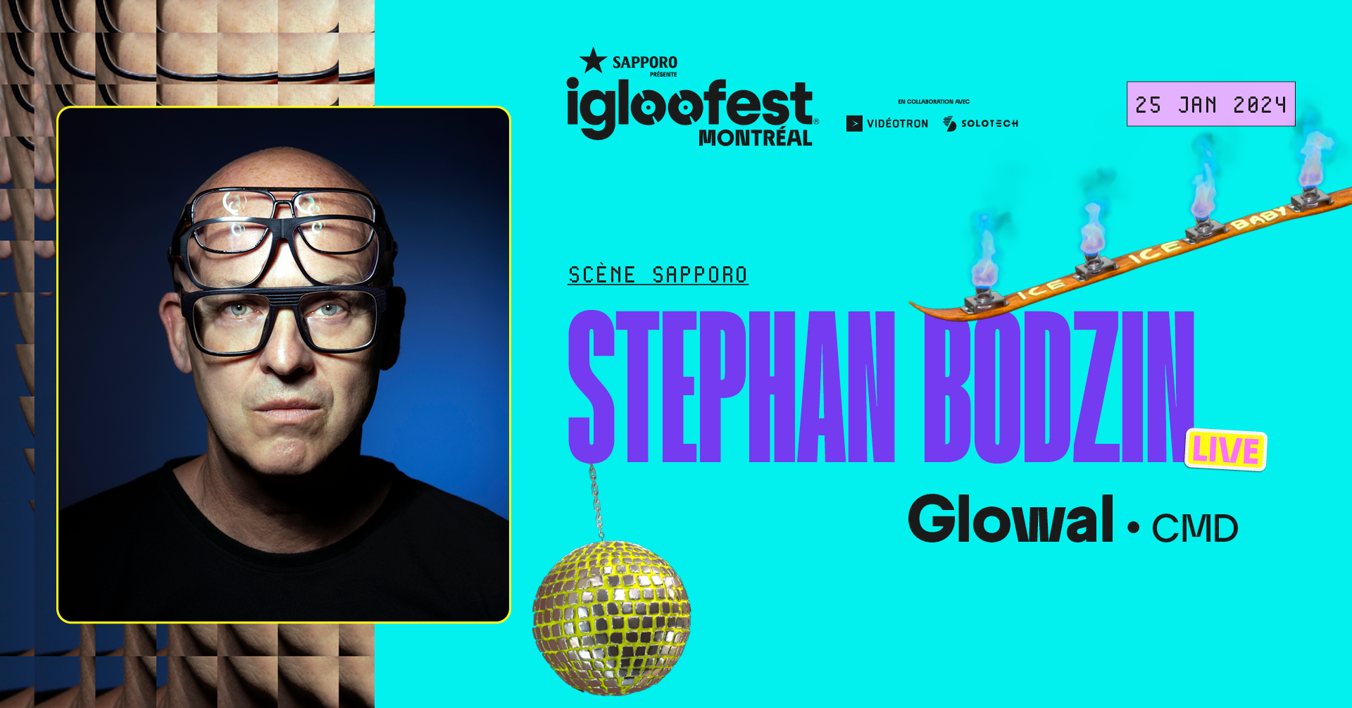 Igloofest MTL#4: Stephan Bodzin (Live), Glowal - Página frontal
