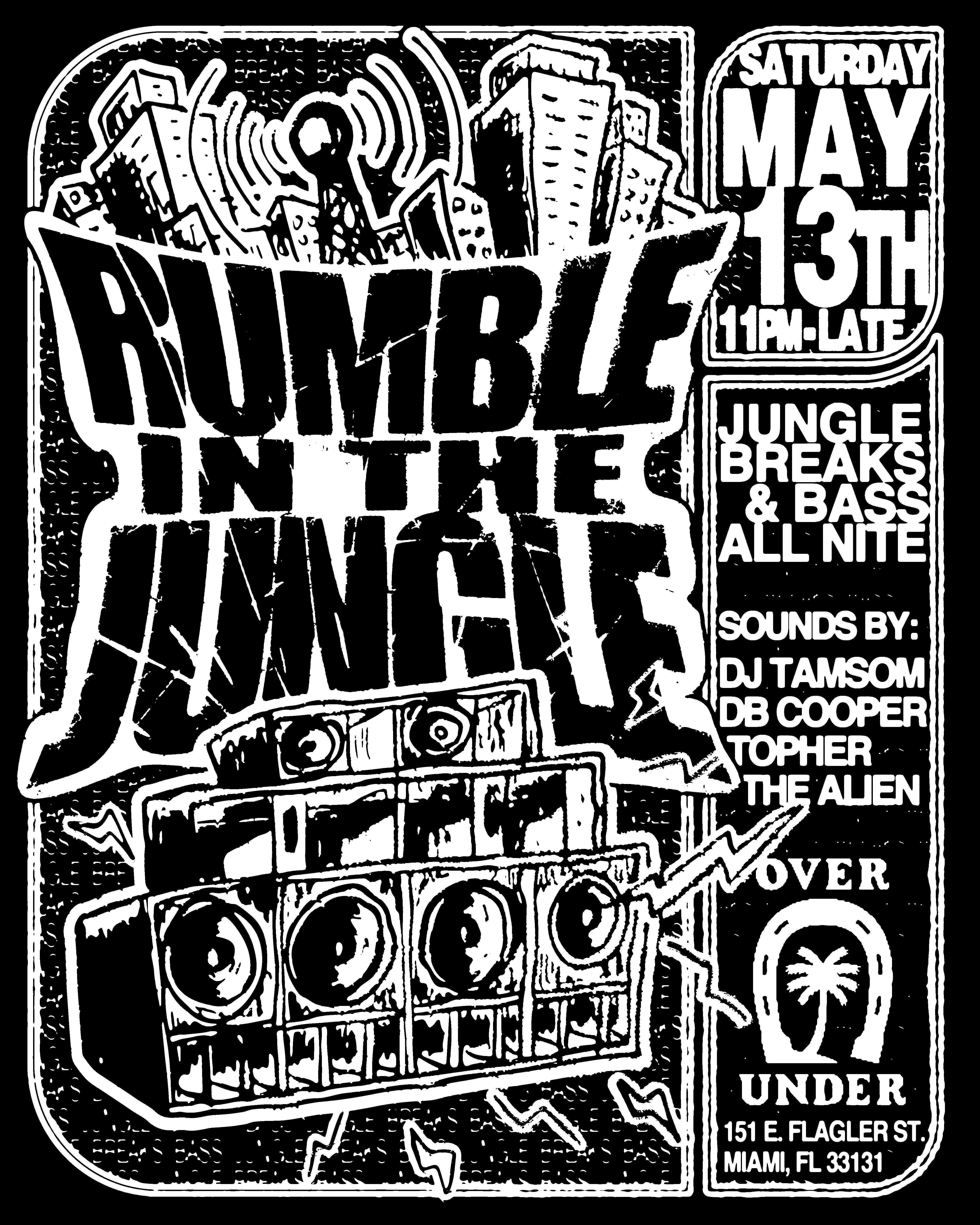 Rumble in the Jungle at Over Under, Miami