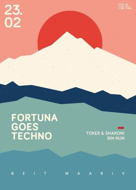 Fortuna Goes Techno - フライヤー表
