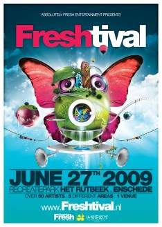 Freshtival 2009 - フライヤー表