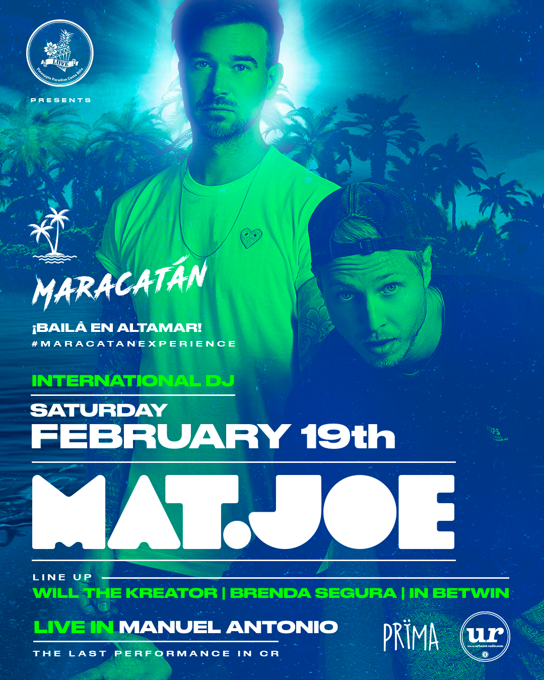 Maracatan Experience / Techno Edition w/ Mat.Joe - Página frontal