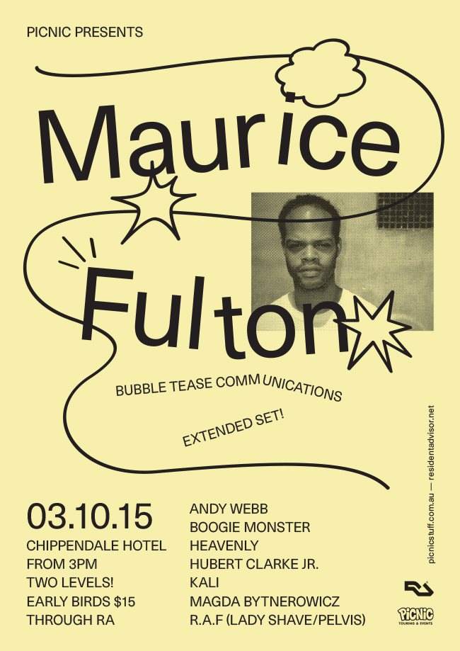 Picnic presents Maurice Fulton - Página frontal