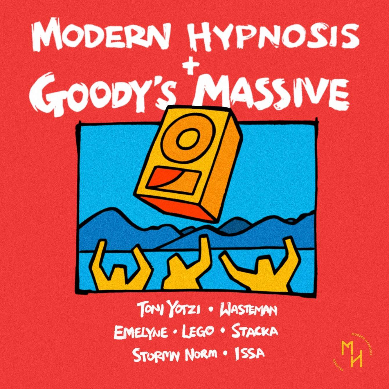 Modern Hypnosis & Goody's Massive - フライヤー裏