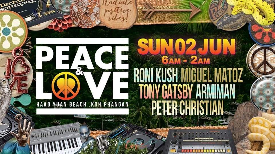 Peace and Love - Sunday Sessions - Página frontal