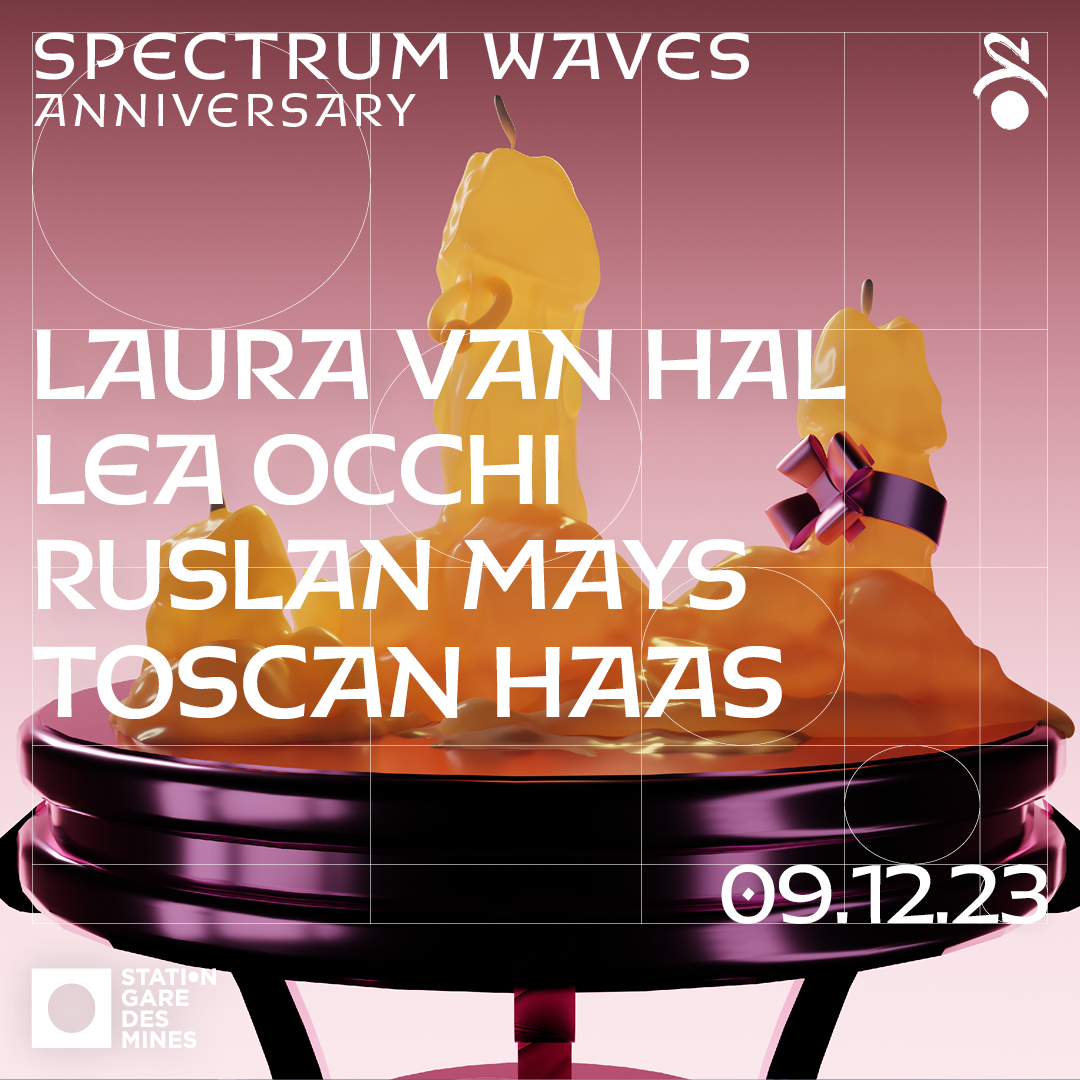 Spectrum Waves: Anniversary - フライヤー裏