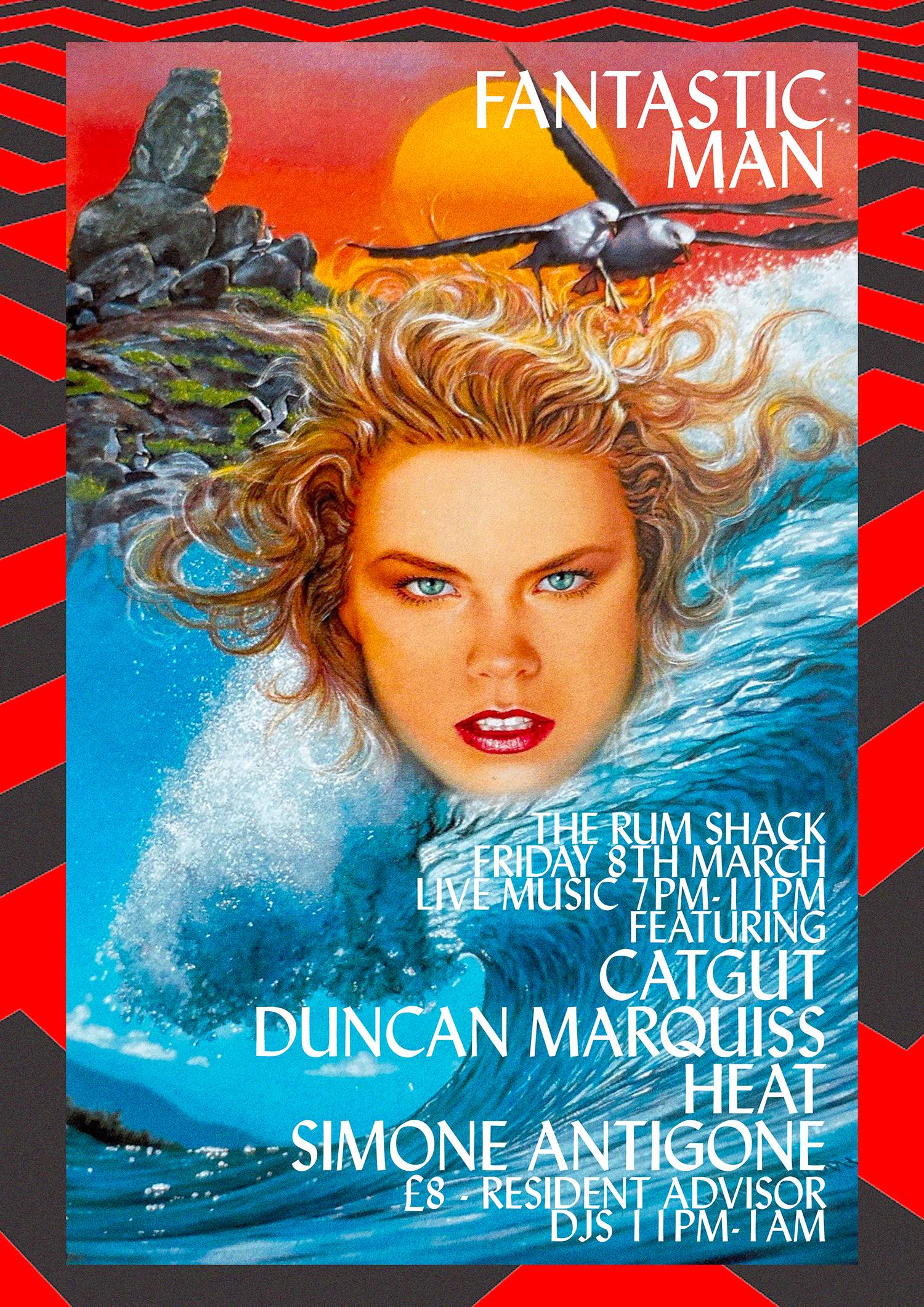 Fantastic Man feat Catgut, Duncan Marquiss, HEAT + Simone Antigone at ...