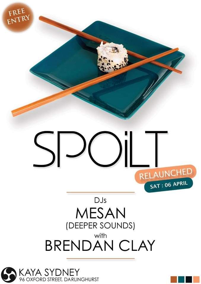 Spoilt Relaunch with Mesan - Página frontal