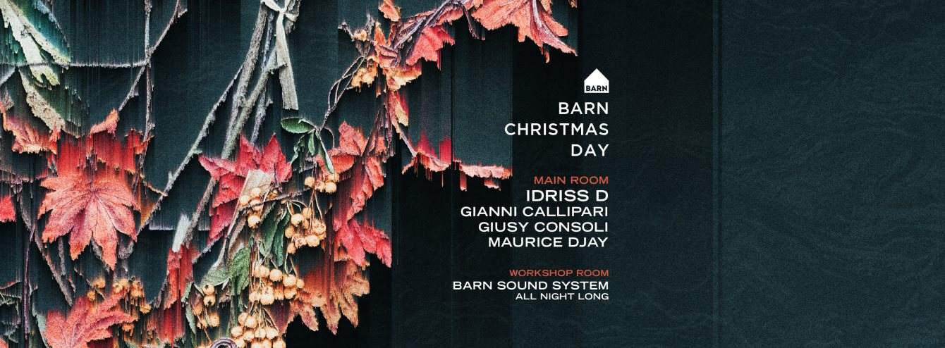 Barn Re-Edit Christmas Edition with Idriss D, Gianni Callipari  - Página frontal