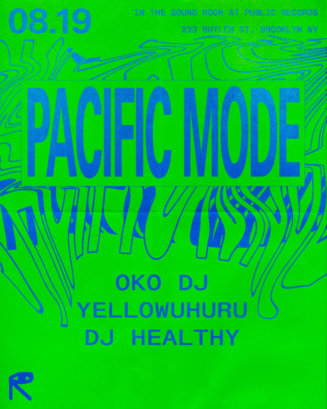 Pacific Mode with OKO DJ + YELLOWUHURU + DJ Healthy - Página frontal