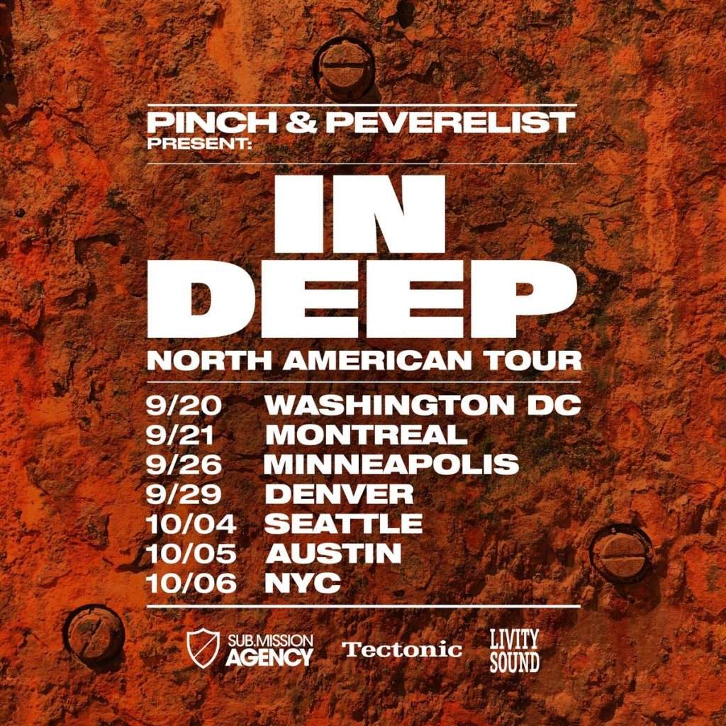 Pinch & Peverelist Present: In Deep - フライヤー表