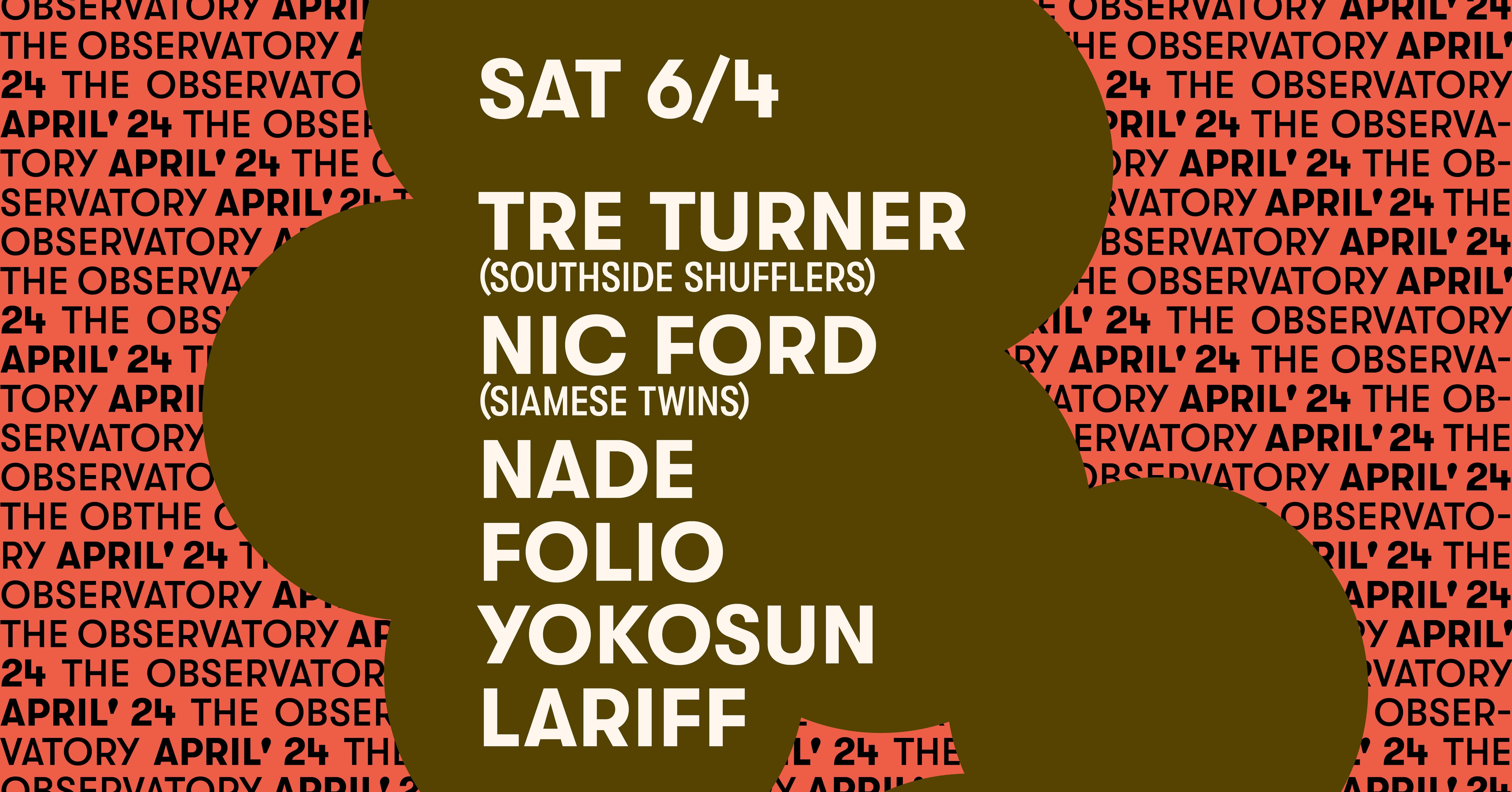 Tre Turner (Southside Shufflers) - フライヤー表
