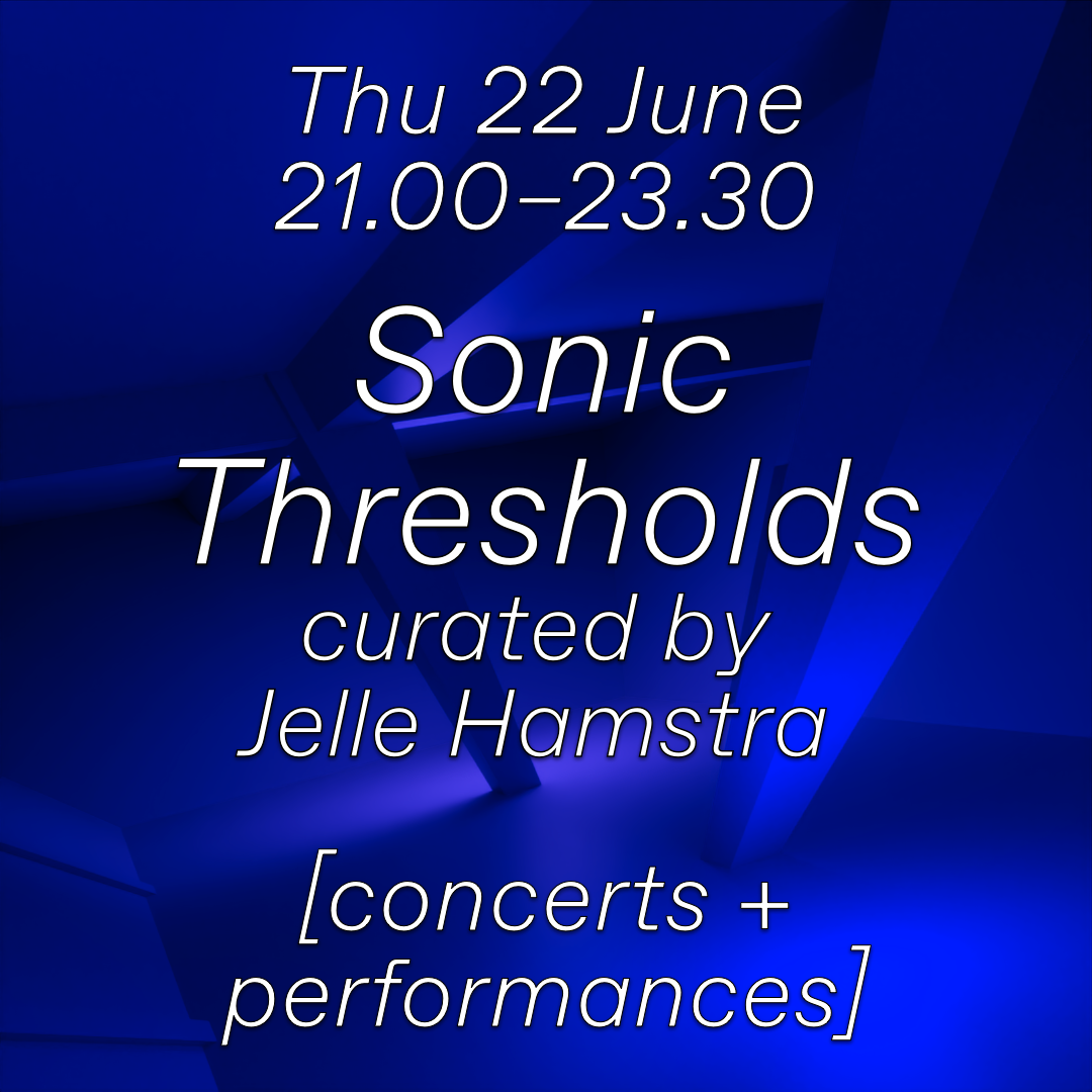 Sonic Thresholds - フライヤー表