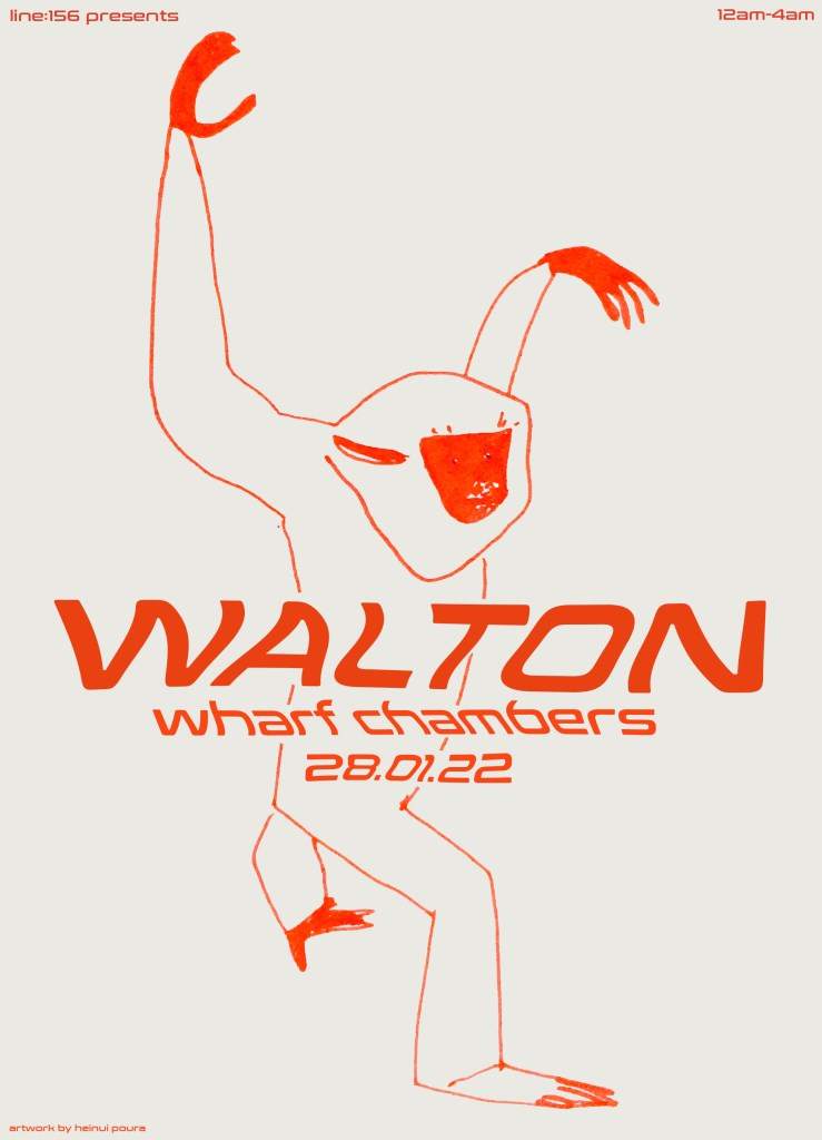 Line:156 presents: Walton - フライヤー表