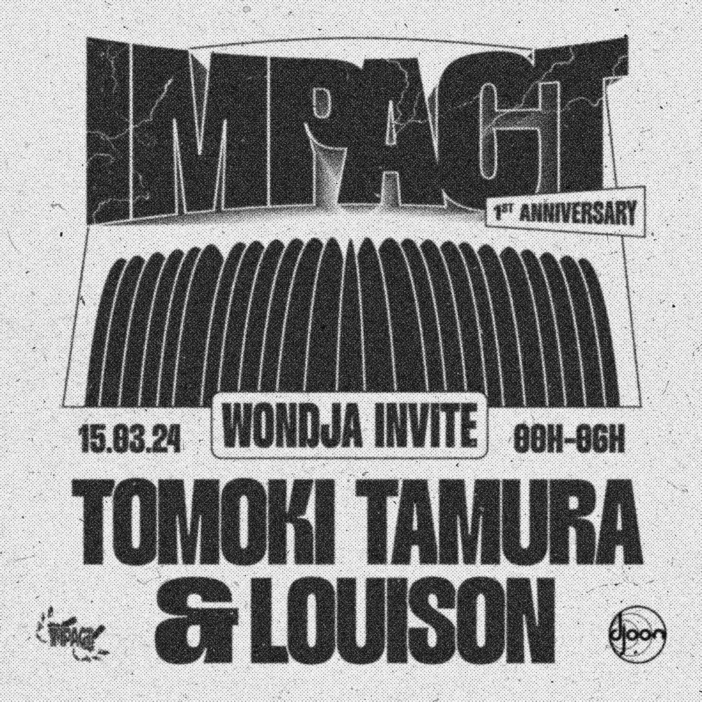 IMPACT: Wondja invites Tomoki Tamura and Louison - Página trasera