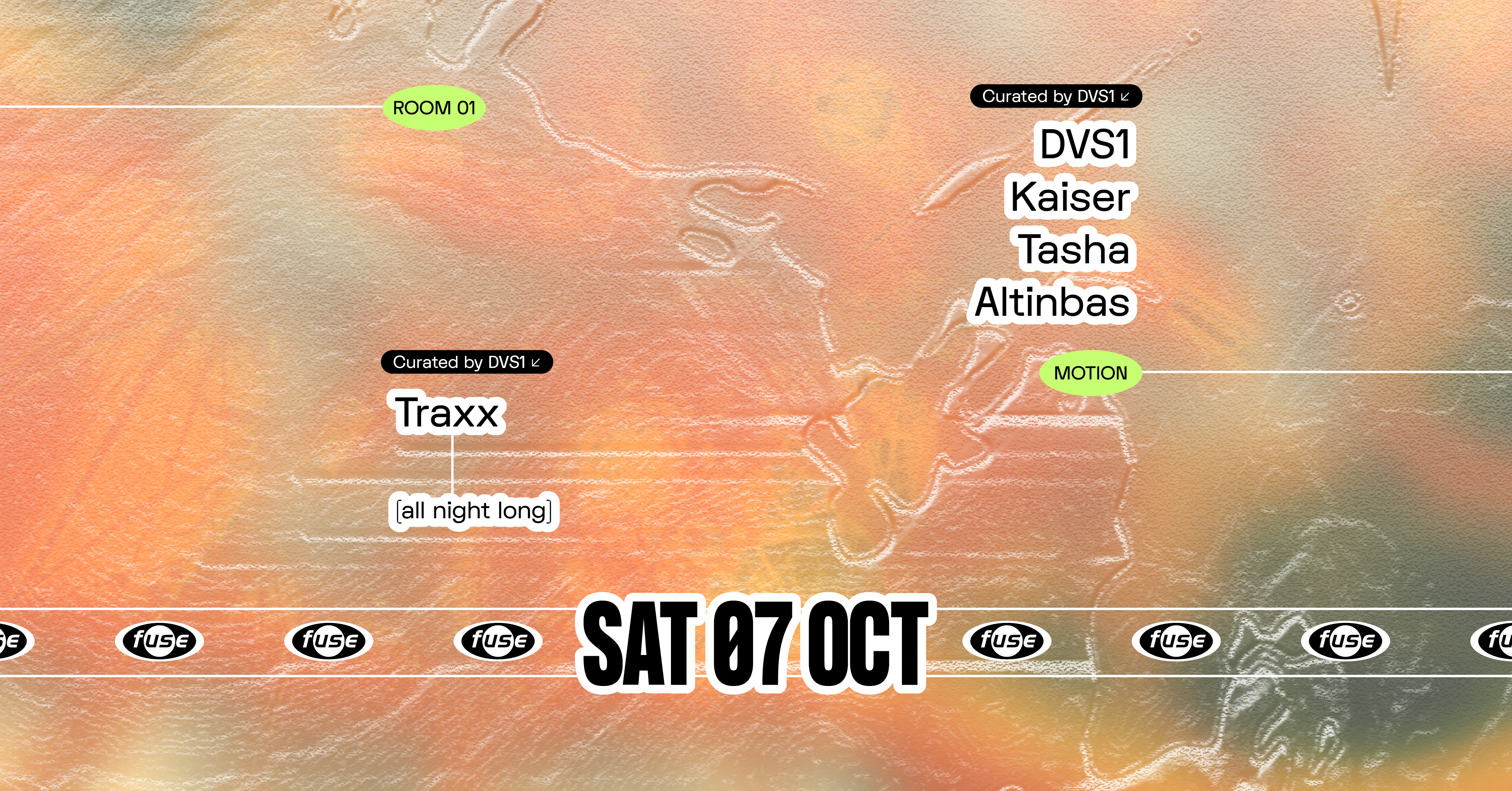 Fuse presents: DVS1 curated night with Kaiser & Traxx (all night long ...