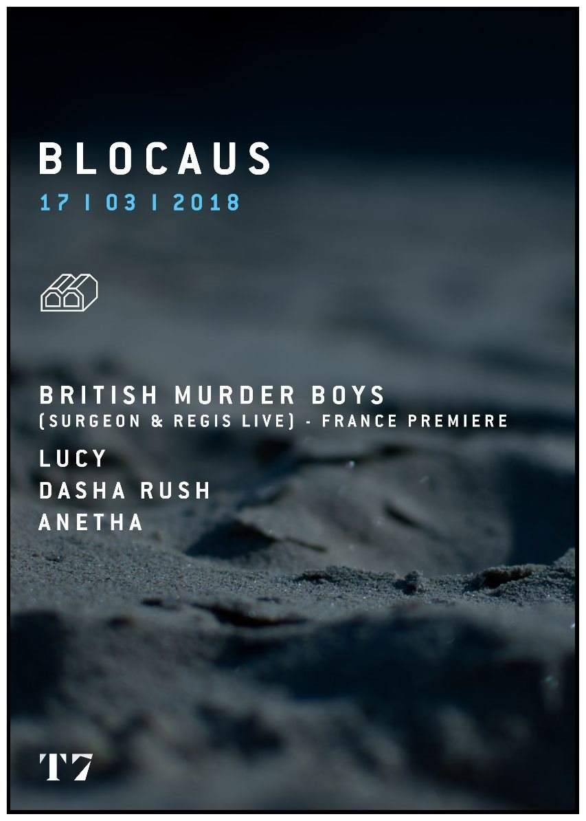 BLOCAUS with British Murder Boys, Lucy, Dasha Rush, Anetha - Página frontal