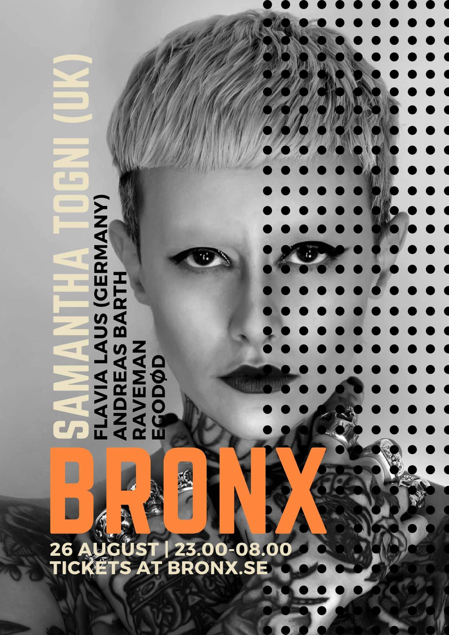 BRONX - Samantha Togni + Flavia Laus + Andreas Barth + EGODØD Två golv ...